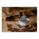Buscar grano de café tarjetas Amante del café