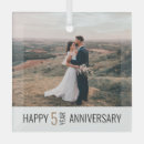 Buscar 5 años boda aniversario boda regalos Para ellos
