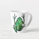 Buscar ranas lindas tazas Verde