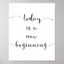 Buscar la vida comienza posters Tipografía