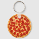 Buscar amante de la pizza llaveros Clásica