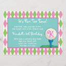 Buscar minigolf invitaciones Verde
