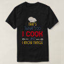Buscar cocinero camisetas papá