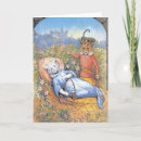 Buscar gato de hadas tarjetas Vintage