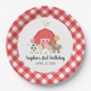 Buscar de granja platos Cualquier niño