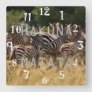 Buscar fauna africana relojes de pared Africano