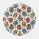 Buscar día de los muertos adornos Calavera