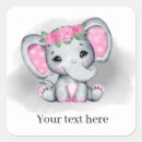 Buscar niña linda pegatinas Elefante