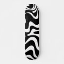 Buscar blanco y negro retro tablas de skate Abstracto