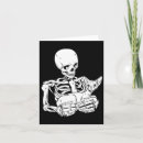 Buscar skeleton cat tarjetas Gato negro