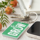 Buscar jardinero llaveros Verde