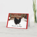Buscar gallina tarjetas Negro