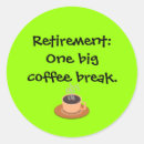 Buscar granos de café pegatinas Humor