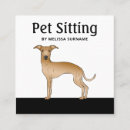 Buscar galgo tarjetas de visita Lindo