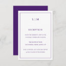 Buscar purple wedding invitaciones Para ella