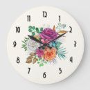 Buscar color rosa de relojes de pared Elegante