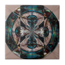 Buscar lila y azul azulejos Fractal