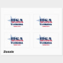 Buscar la florida rectangulares pegatinas Para todos
