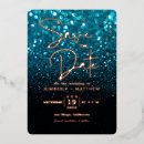 Buscar teal invitaciones Moderno