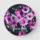 Buscar la margarita relojes de pared Madre