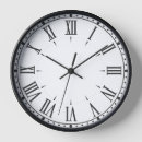 Buscar romano relojes de pared Para todos