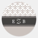 Buscar fleur de lis pegatinas Monograma