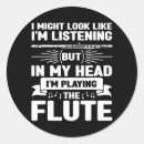 Buscar flute pegatinas Música