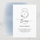 Buscar azul invitaciones para bautizos Católico