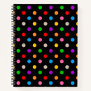 Buscar lunares coloridos cuadernos Multicolor