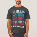 Buscar profesor de ciencias camisetas Lindo