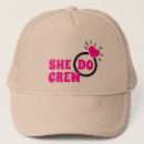 Buscar rosa claro gorras Dama de honor