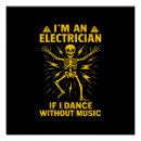 Buscar electricista posters Trabajo