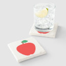 Buscar manzana roja posavasos Otoño
