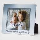 Buscar corazón azul placas fotograbadas Moderno