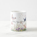 Buscar mariposas rojas tazas Flores
