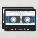 Buscar cassette tape invitaciones Retro