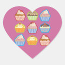 Buscar cupcake corazon pegatinas Dulce