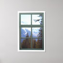 Buscar falsa ventana lienzos Naturaleza