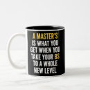 Buscar maestría tazas Graduación de maestría