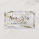 Buscar mármol blanco tarjetas de visita Negro