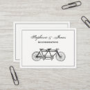 Buscar bicicleta antigua tarjetas de visita Antiguo