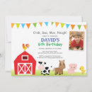 Buscar granja invitaciones de cumpleaños Granjero