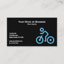 Buscar ciclista tarjetas de visita Moderno