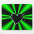 Buscar corazones negros y azules alfombrillas de raton Amar