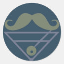 Buscar bigote divertido pegatinas General y unisex