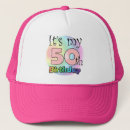 Buscar durante 50 años gorras Feliz cumpleaños