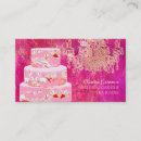 Buscar torta tarjetas de visita Chef