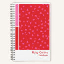 Buscar floral cuadernos Rosa