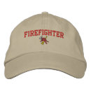 Buscar bombero bordado gorras Incendio