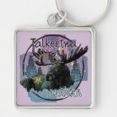 Buscar alce llaveros Cadena de claves